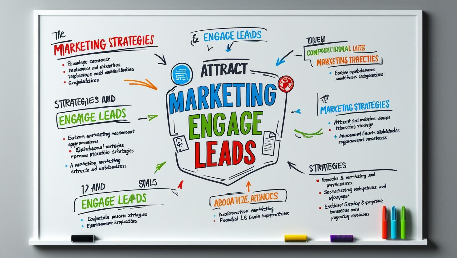 b2b marketing Attract and Engage Leads