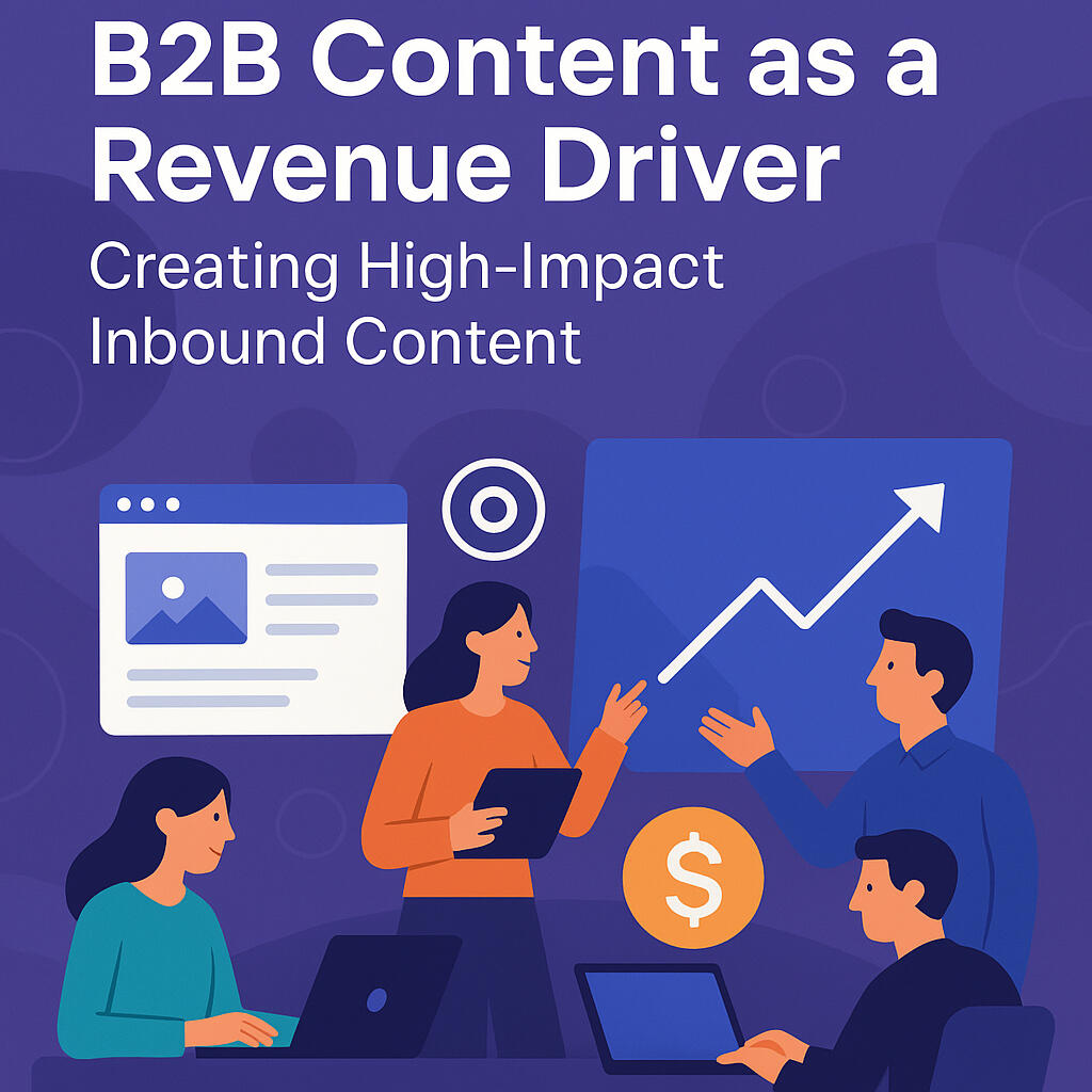 B2B Content as a Revenue Driver Creating high impact inbound content